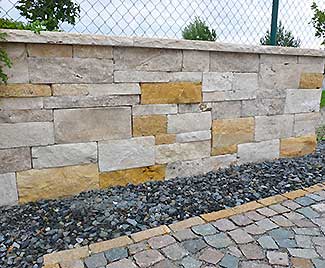 Mauersteine aus Naturstein